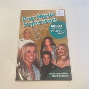 Vintage “Pop Music Superstars,”